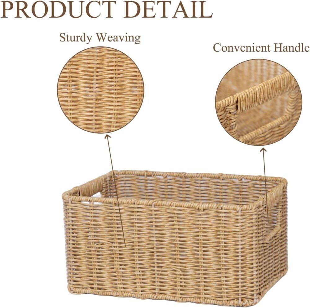Wicker Storage Basket - Image 3
